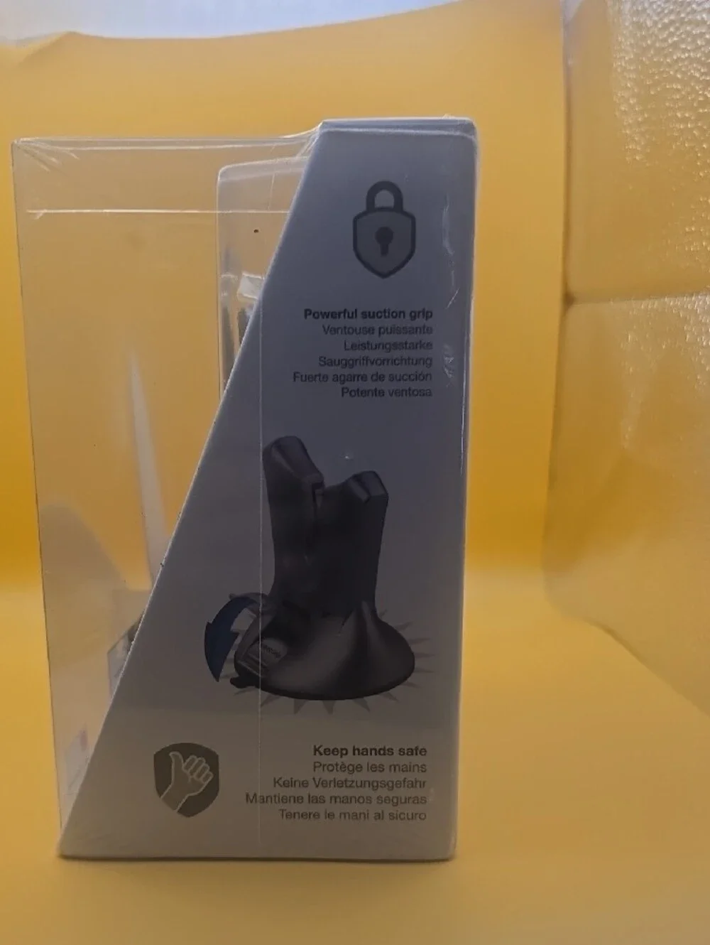 Stay Safe Hands-Free Knife Sharpener — Black